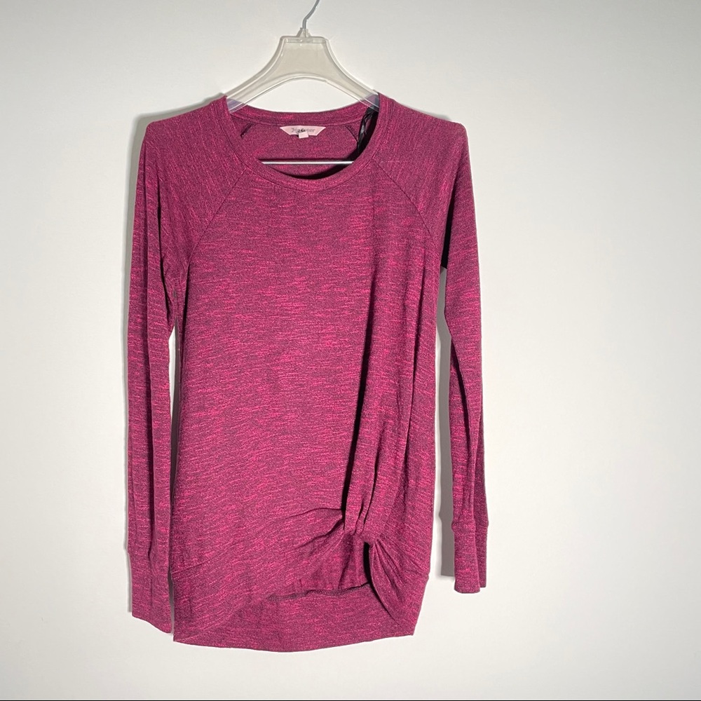 Juicy Couture Knotted Long Sleeve Top